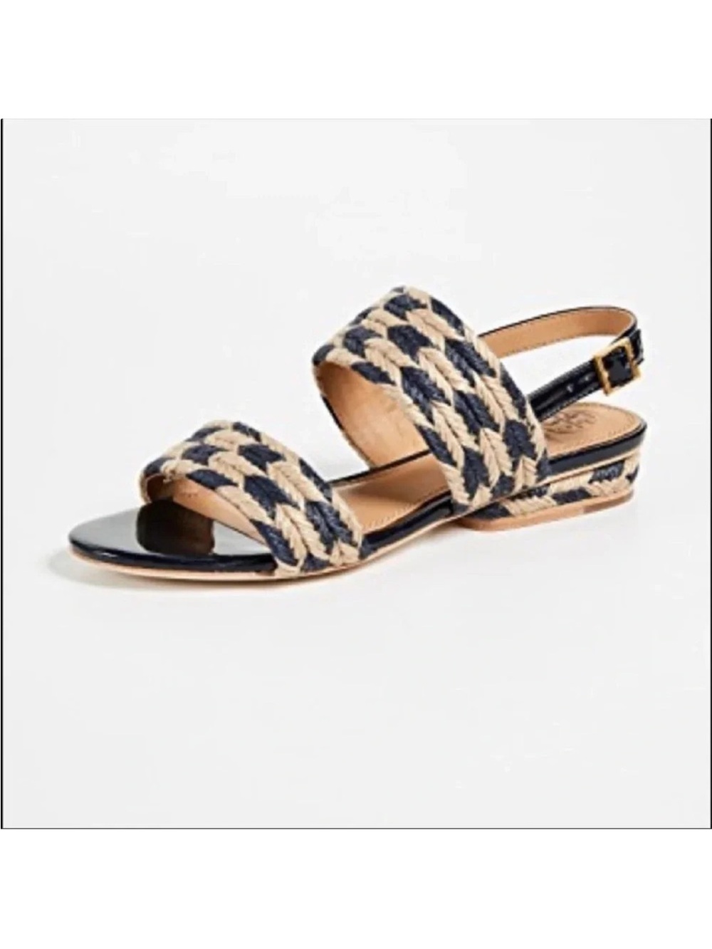 Tory Burch Lola Jute Sandals Woven Nautical Summer Boho
Blue Heeled Navy Blue